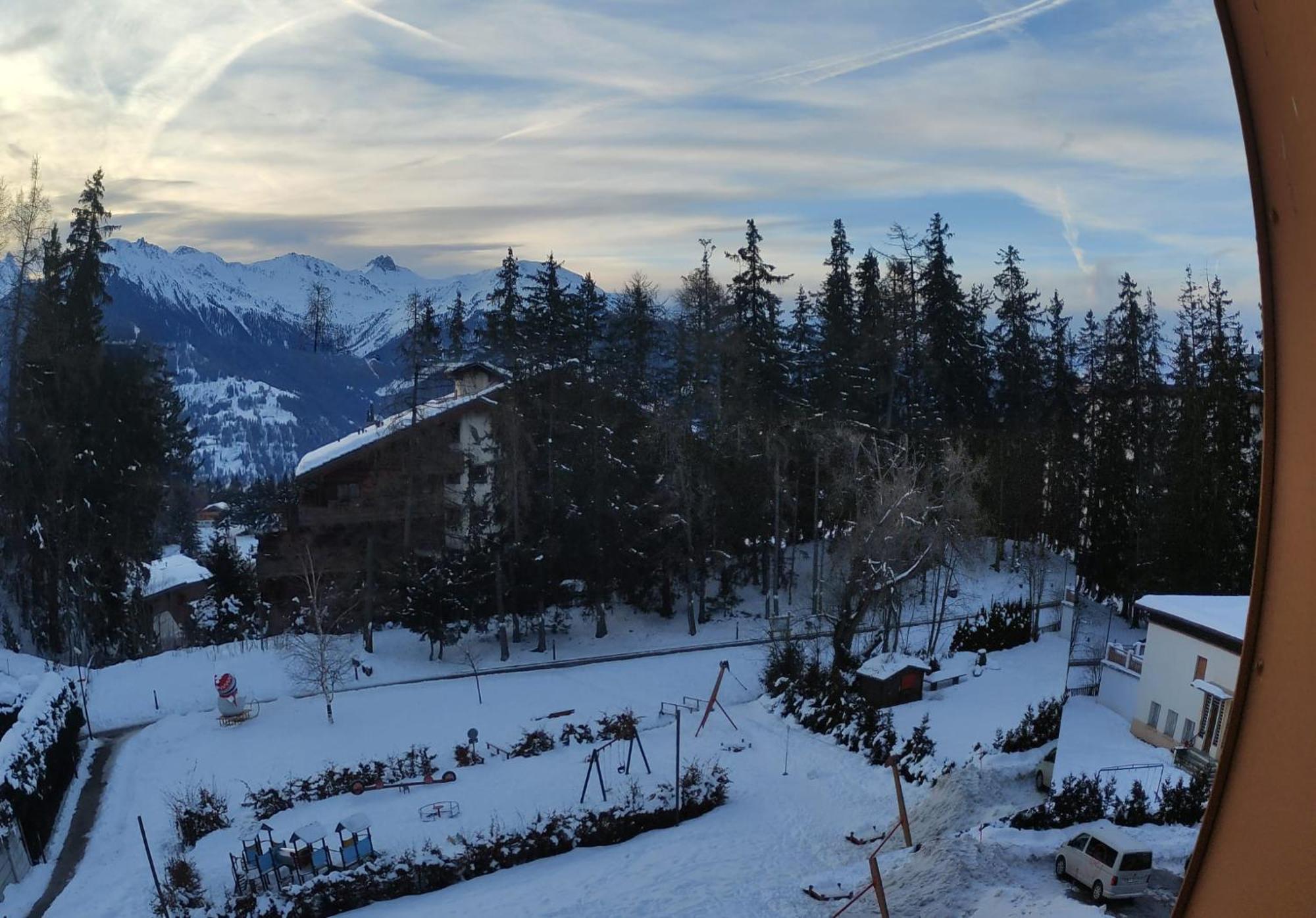 Bellevue Crans-Montana Apartment Bagian luar foto
